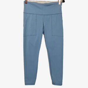 GAP FIT LIGHT BLUE ACTIVE LEGGINGS SIZE SMALL PETITE